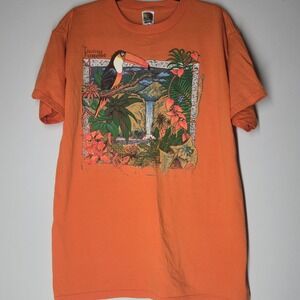 Vintage 90s The Living Forest Preserve Our Vanishing Rainforests Shirt Size XL
